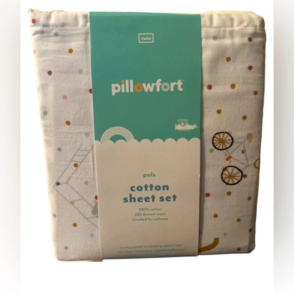 Target Pillowfort 100% Cotton Kids Sheet Set Kids Bedding Size Full Bed